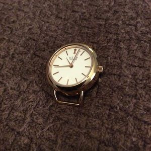 Rose gold time piece